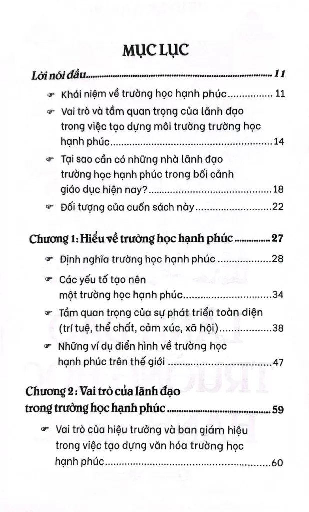 LÃNH ĐẠO TRƯỜNG HỌC HẠNH PHÚC
